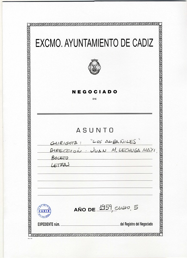  Los Albañiles - Carpeta de Inscripción