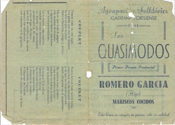 Los Quasimodos - Portada y Contraportada