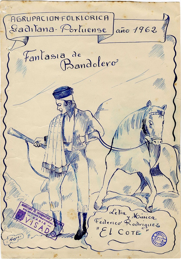 Fantasía de Bandoleros - Boceto