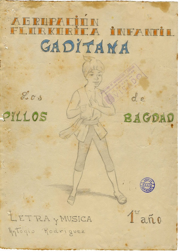 Los Pillos de Bagdad - Boceto