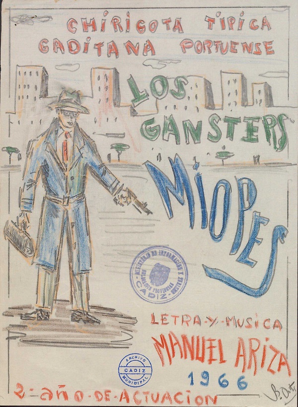 Los Gánster Miopes - Boceto
