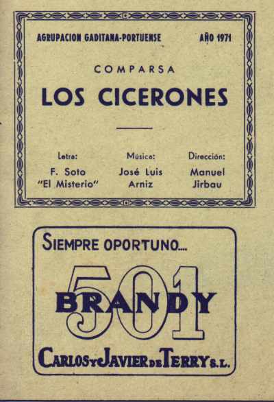 Los Cicerones - Cancionero