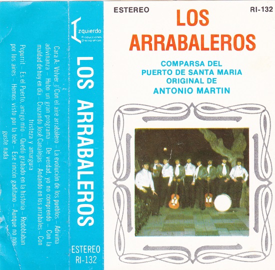 Los Arrabaleros - Portada de Cassette