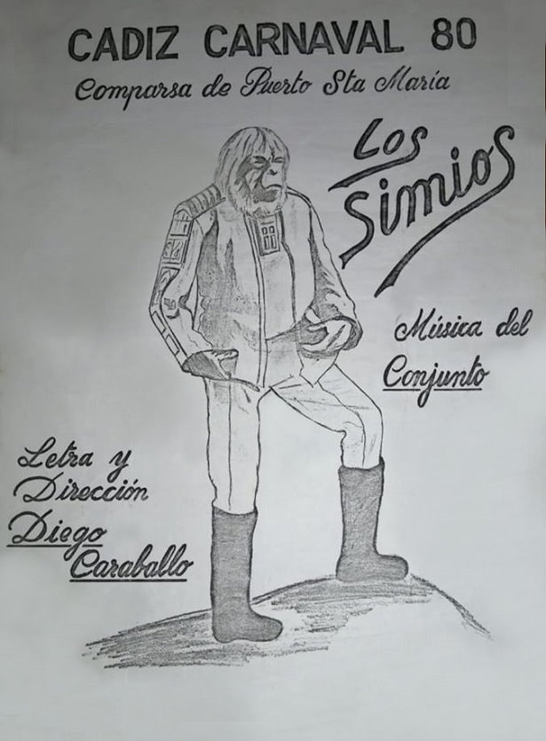 Boceto de Los Simios 