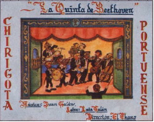 La Quinta de Beethoven - Boceto original de Fco. Sara Zampalo