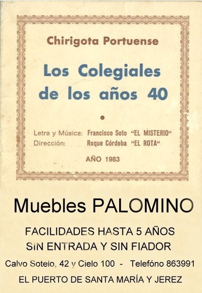 Los Colegiales - Cancionero
