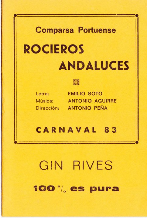 Rocieros Andaluces - Cancionero