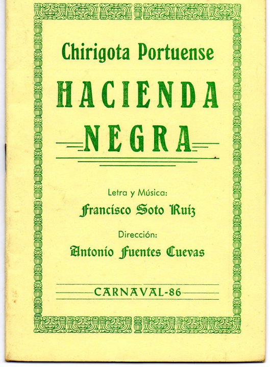 Hacienda Negra - Cancionero
