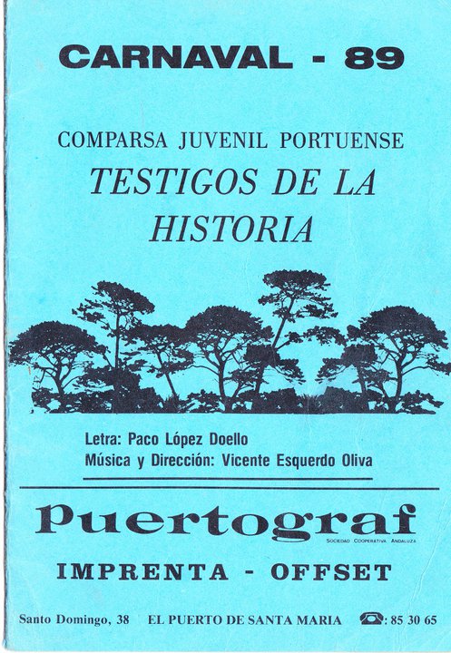 Testigos de la Historia - Cancionero