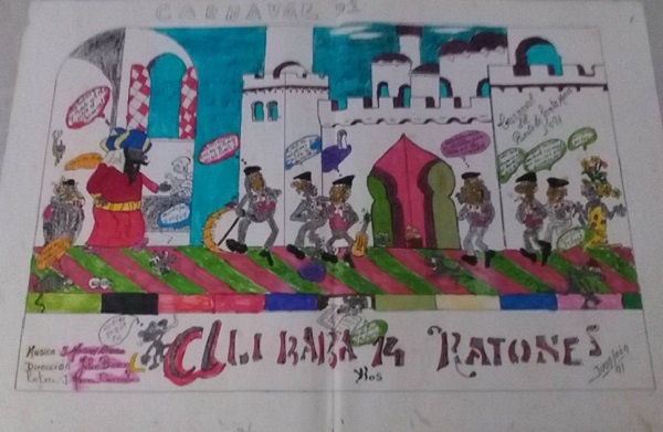 Alí Babá y los 14 Ratones - Boceto