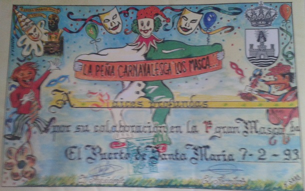 1993.- Raíces Profundas - Diploma Peña Los Masca