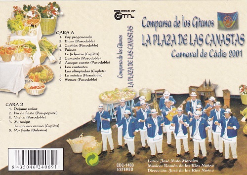 La Plaza Las Canastas - Portada Cassette