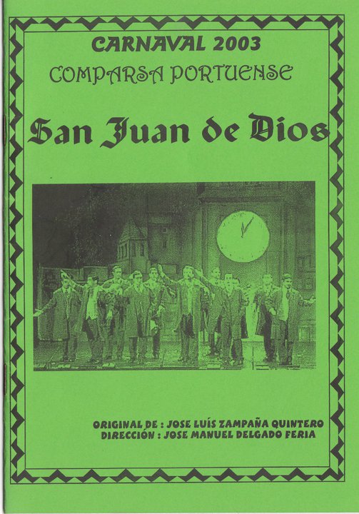 San Juan de Dios - Cancionero