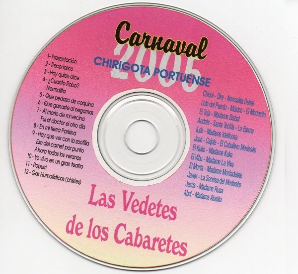 Las Vedetes de los Cabaretes - CD