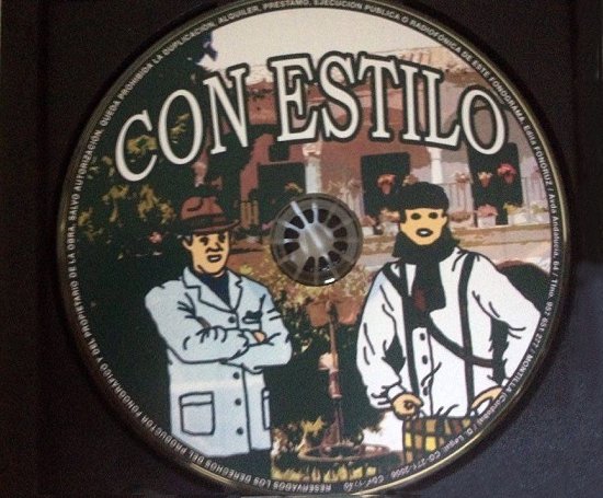 Con Estilo - Disco CD