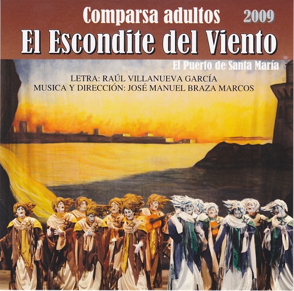 El escondite del viento - Portada del CD