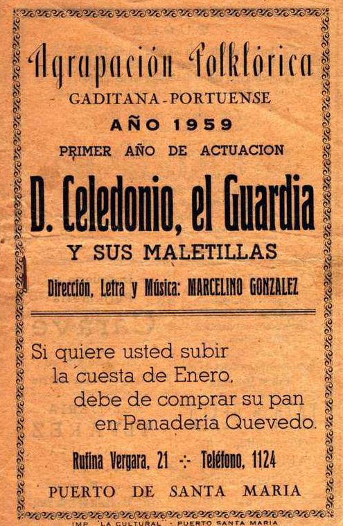 Cancionero de D. Celedonio...