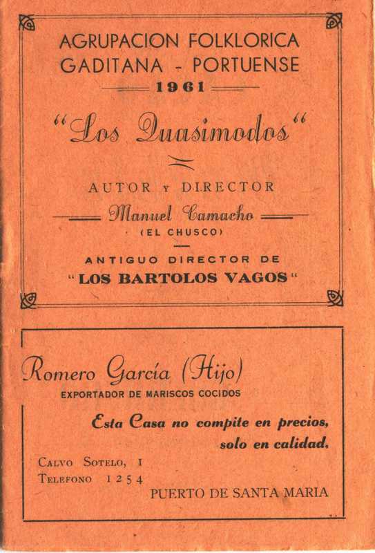 Los Cuasimodos - Cancionero