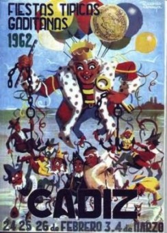 Cartel Oficial de Cádiz de 1962
