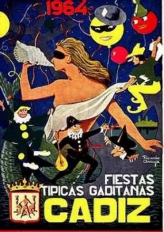 Cartel Oficial de Cádiz - 1964.