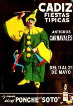 Cartel Oficial de Cádiz - 1967.