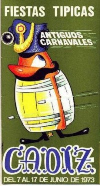 Cartel Oficial de Cádiz - 1973