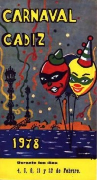 Cartel Oficial de Cádiz - 1978