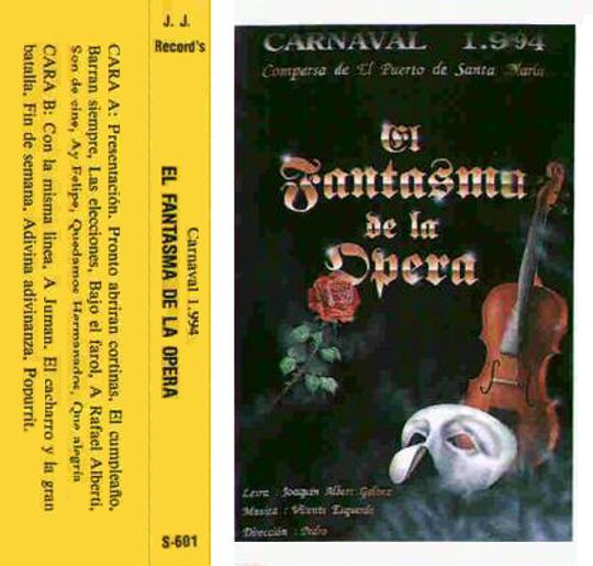 El Fantasma de la Opera - Carátula