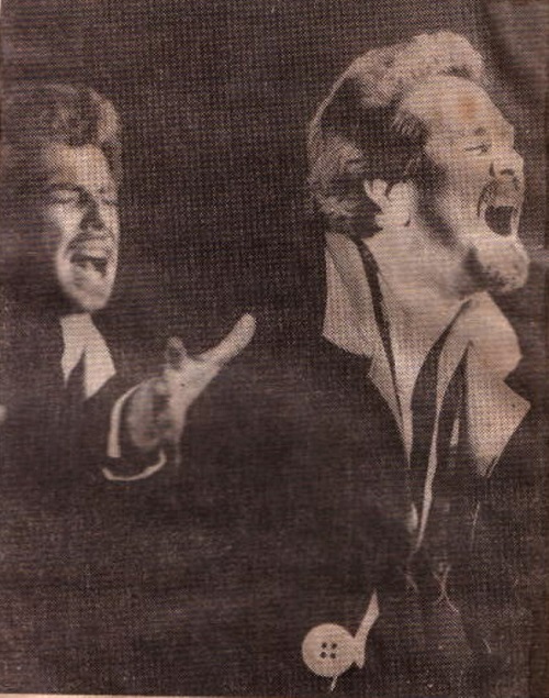 Antonio Fuentes Cueva "Yaye" y Juan C. Sara