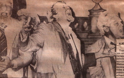 Gabriel Simeón, Fuentes Cuevas "Yaye" y José Angulo Llull