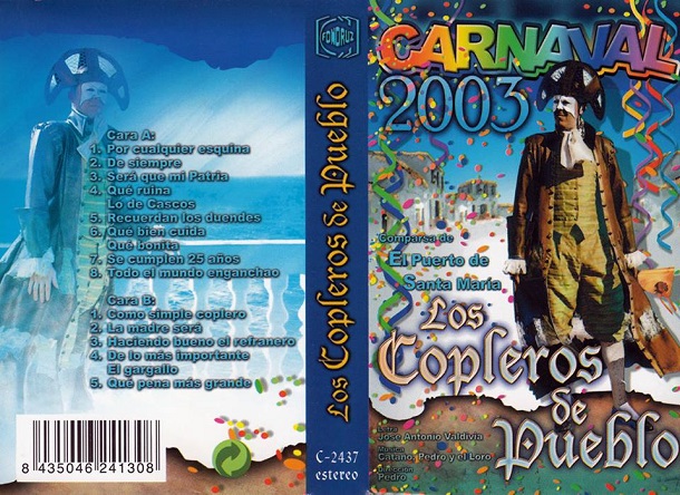 Los Copleros de Pueblo - Carátula Cassette