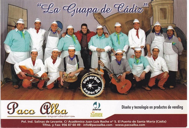 La Guapa de Cádiz - Boceto