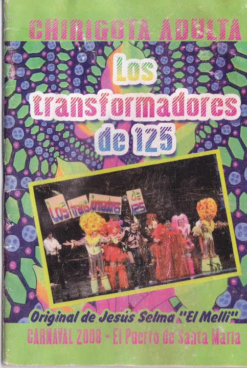Los Transformadores a 125 - Cancionero