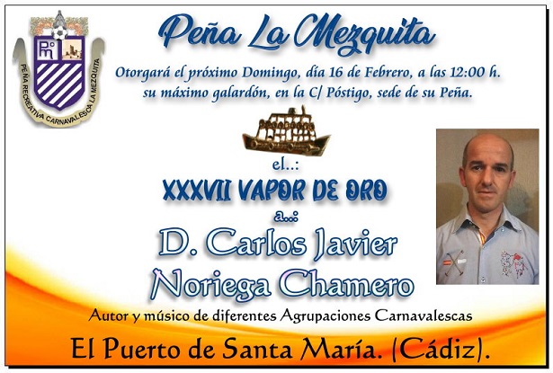 XXXVII - Vapor de Oro - Carlos Javier Noriega