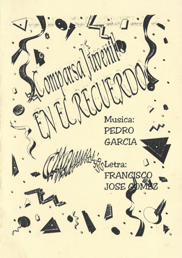 En el recuerdo - Portada de su Cancionero