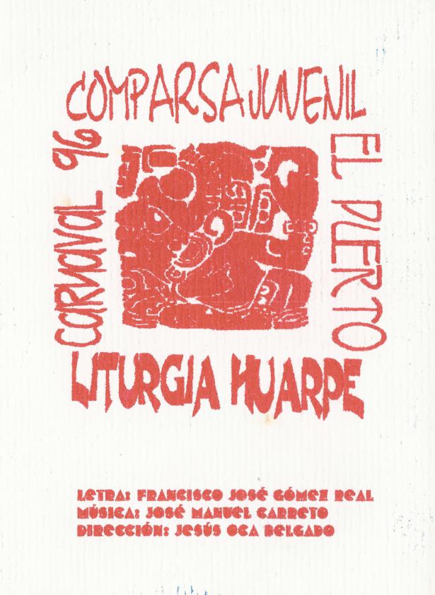 Liturgia Huarpe - Portada de su Cancionero