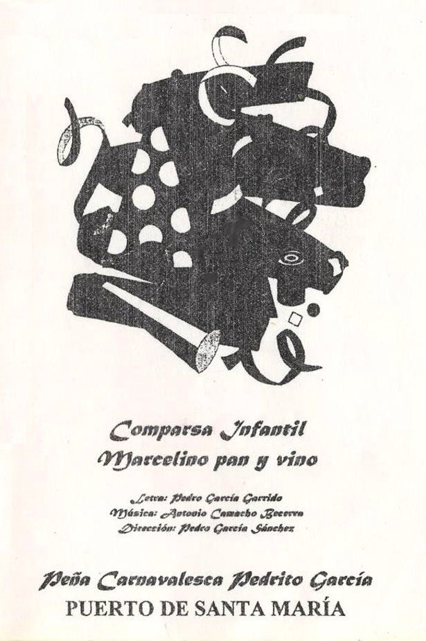 Marcelino Pan y Vino - Portada de su Cancionero