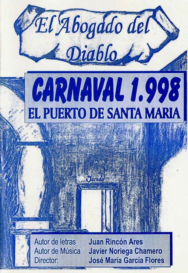 El abogado del diablo - Portada de su Cancionero