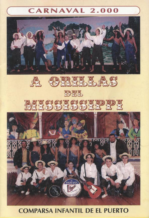 A orillas del Mississippi - Portada de su Cancionero