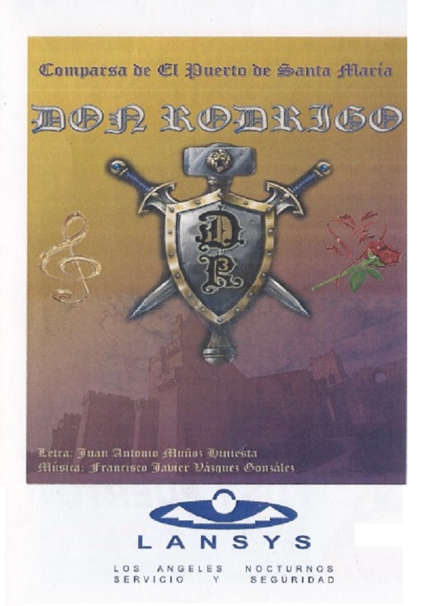 Portada de su Cancionero.